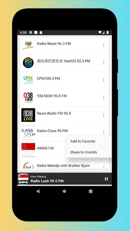Radio Singapore, FM Radio + Radio Online Singapore screenshot 10