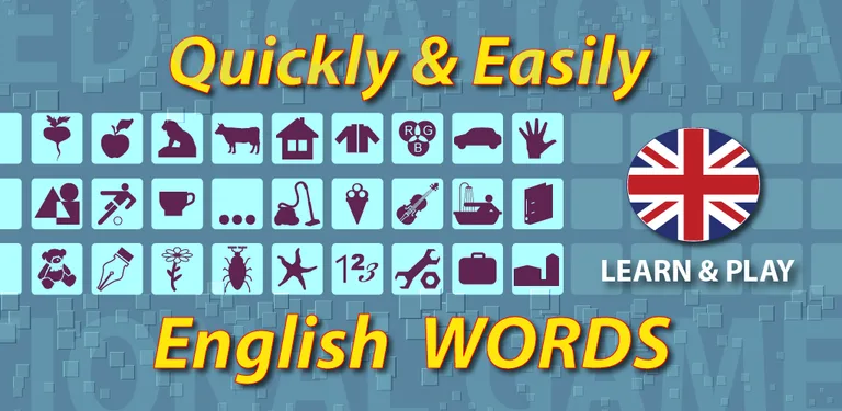 Learn and play English words cover image