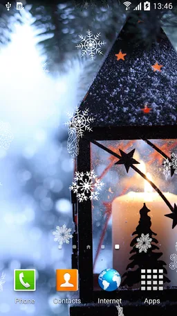 Winter Night Live Wallpaper screenshot 6