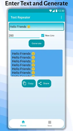 Text Repeater: Repeat Text screenshot 2