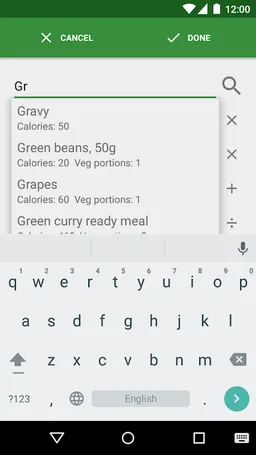 Simple Diet Diary screenshot 2