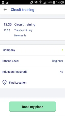 BookFit screenshot 4