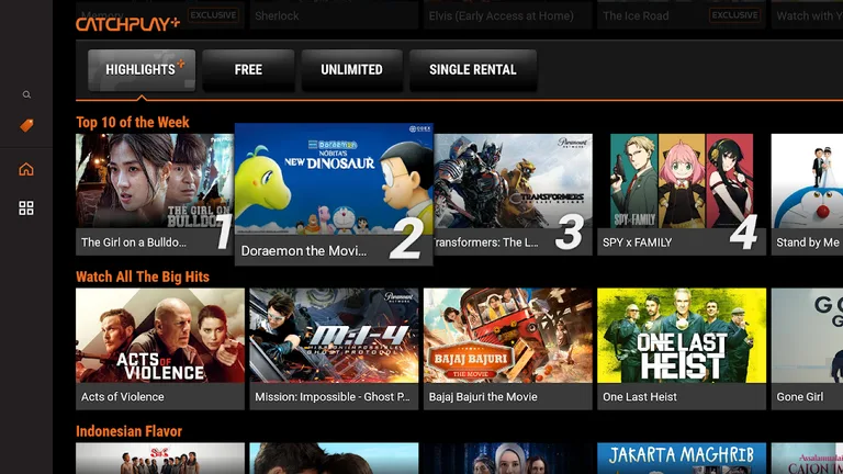 CATCHPLAY+ (XL Home) screenshot 5