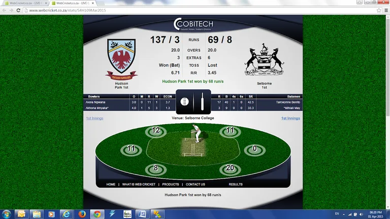 WebCricket screenshot 15