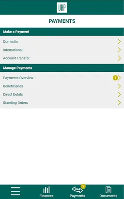 UBP UK Online screenshot 6