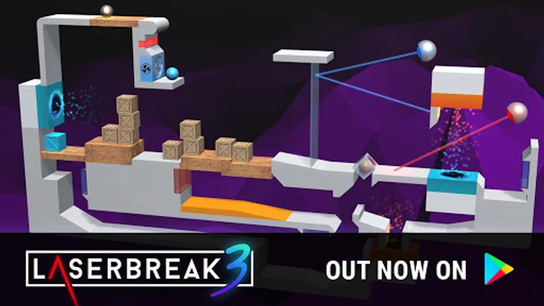 LASERBREAK - Physics Puzzle screenshot 1
