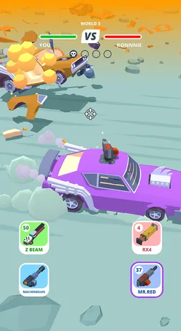 Desert Riders: Car Battle Game screenshot 1