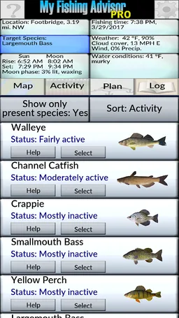 My Fishing Advisor screenshot 3