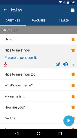 Learn Italian | Translator screenshot 2