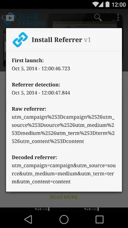 Install Referrer screenshot 4