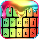 Metallic Drip Color Keyboard Theme icon
