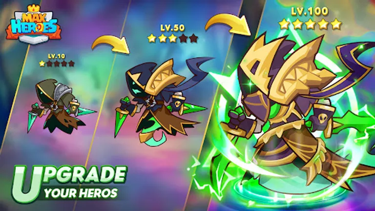 Maxheroes : Casual Idle RPG screenshot 4