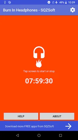 Burn In Headphones - SQZSoft screenshot 4