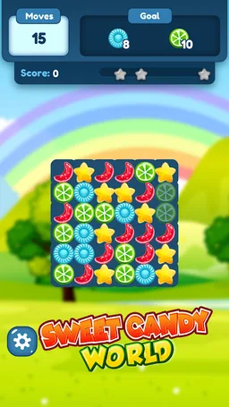 Sweet Candy World screenshot 2