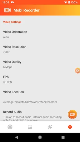 Screen Recorder Mobi Recorder screenshot 8