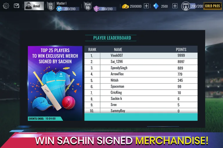 Sachin Saga Cricket Champions screenshot 16