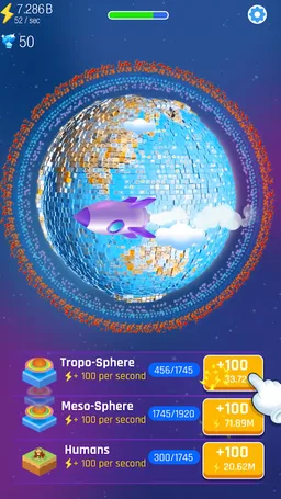 Idle World - Build The Planet screenshot 5