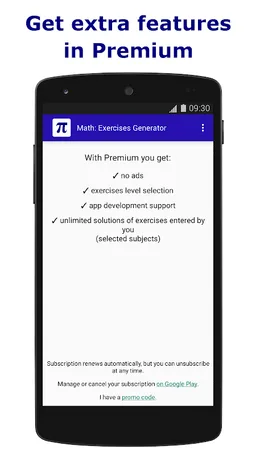 Math: Exercises Generator screenshot 5