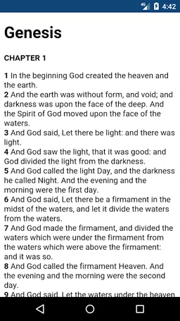 English Bible screenshot 2