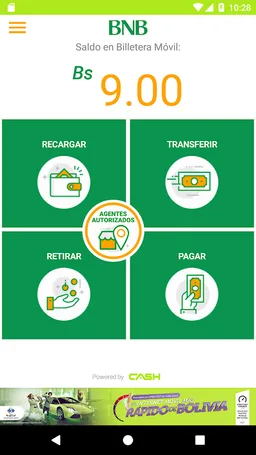 CASH Billetera Móvil screenshot 1