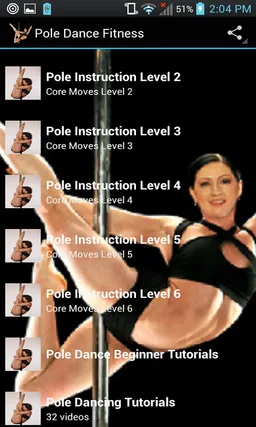 Pole Dance Fitness screenshot 2