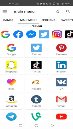 All social media and social networks in one app screenshot 4
