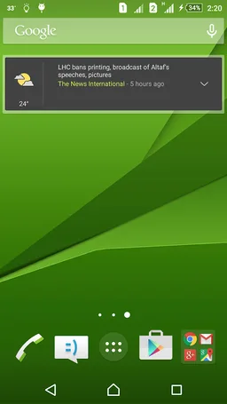 Z5 Launcher and Theme screenshot 2