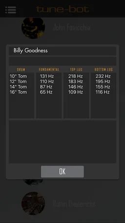 Drum Tuning Calculator screenshot 4