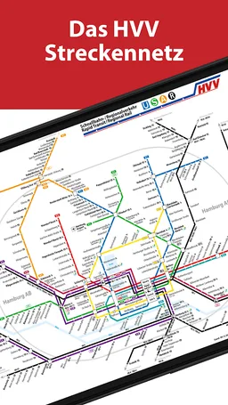 HVV - Navigation & tickets for Hamburg screenshot 1