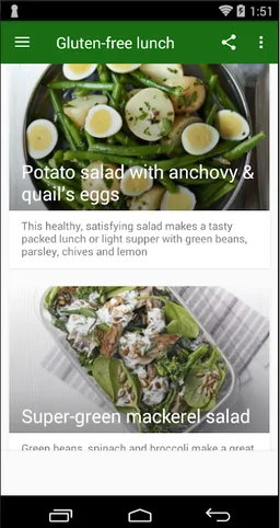 Gluten free lunch screenshot 8