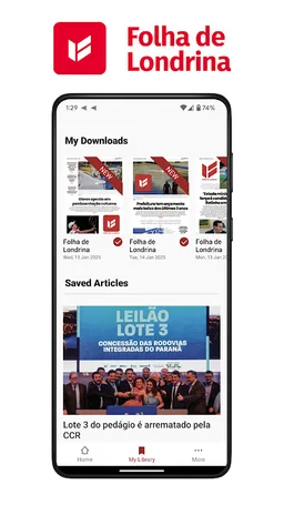 Folha de Londrina screenshot 2