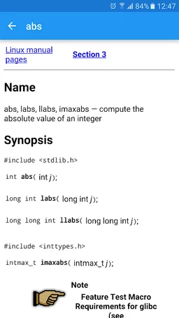 Linux Man Pages screenshot 5