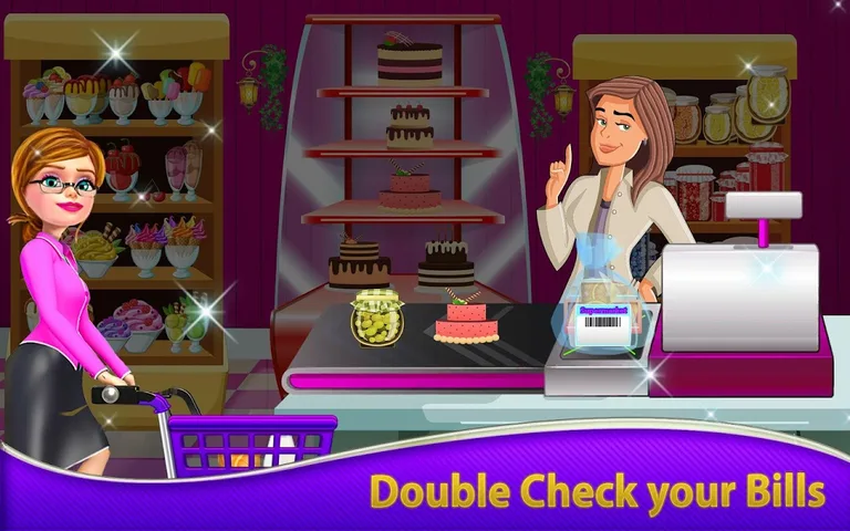 🛍️🏬Supermarket Grocery Shopping: Mall Girl Games screenshot 1