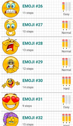 How to Draw Emoji Emoticons screenshot 8