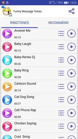 Funny SMS Message Tones screenshot 6