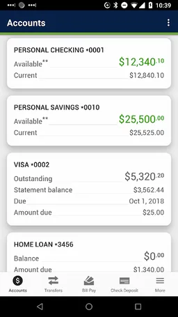 Downeast Credit Union Mobile screenshot 1