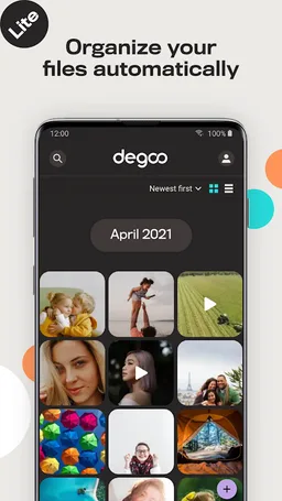 Degoo Lite: 100 GB Cloud Drive screenshot 3