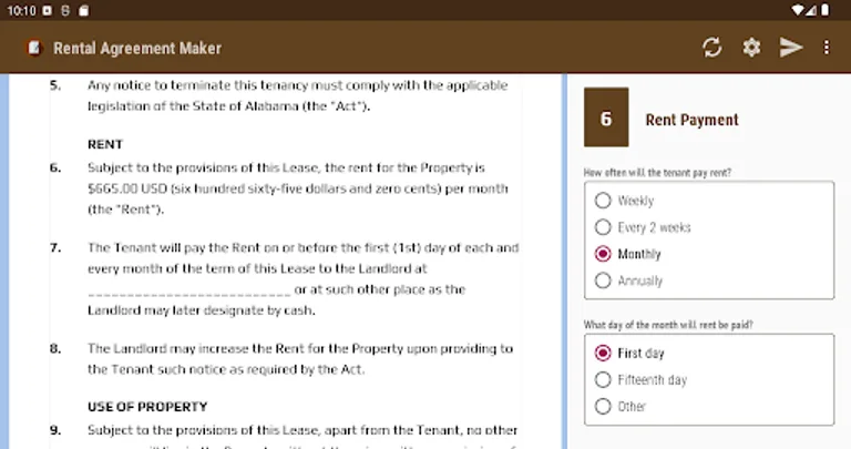 Rental Agreement Maker screenshot 12