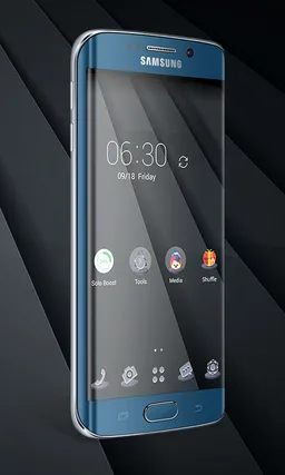 Solo Launcher Glass Theme screenshot 3