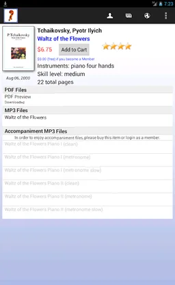 Virtual Sheet Music screenshot 11