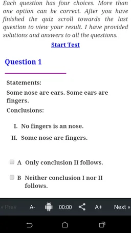 Statements Conclusion -3(IBPS) screenshot 5