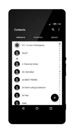 Six Black Theme + Icons screenshot 5