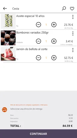 ShopApp screenshot 2