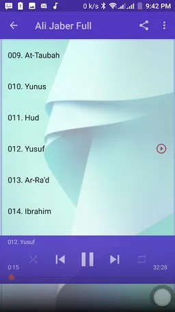 Ali Jaber Full Offline Quran Mp3 screenshot 7