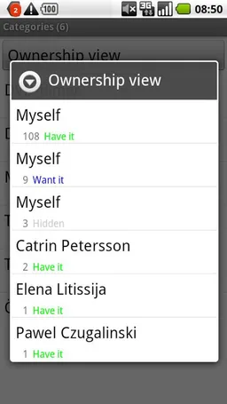 Inventory screenshot 1