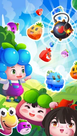 Fruit Puzzle Wonderland screenshot 17