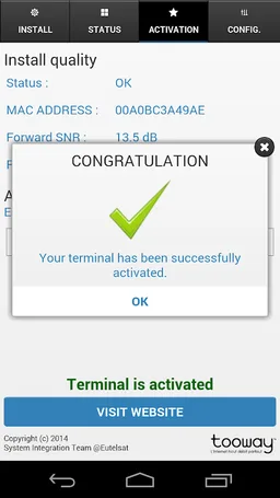 KA-SAT Pointer for Tooway screenshot 11