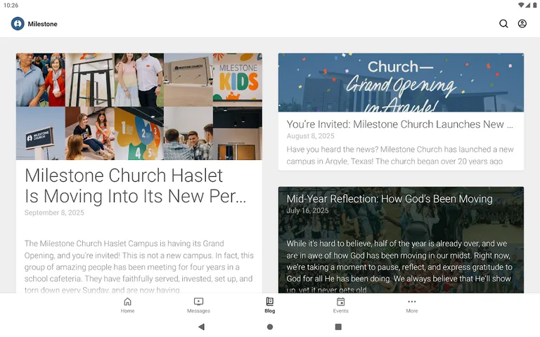 Milestone Church screenshot 13