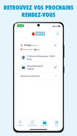 Don de sang screenshot 4