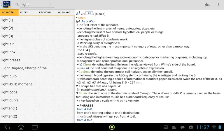 Oxford Dictionary of English F screenshot 9